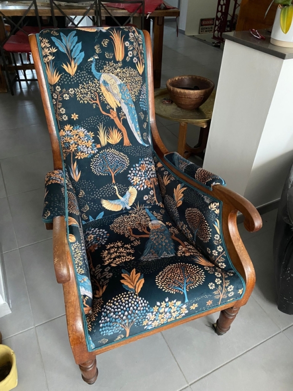 fauteuil empire, à refaire en cours de loisirs Blagnac,  Le Couturier du Mobilier